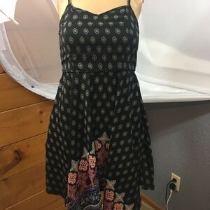 Xhilaration Dress Spaghetti Straps Scarf
